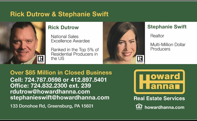 Rick Dutrow and Stephanie Swift Howard Hanna Real Estate Services